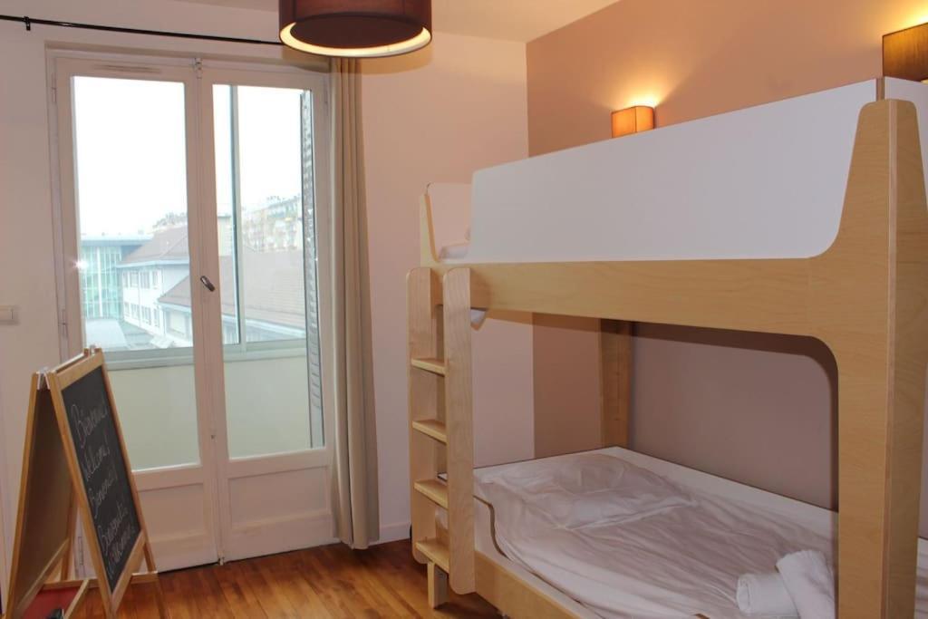 Le Jane : Centre Ville, Garage, Balcon 阿讷西 外观 照片